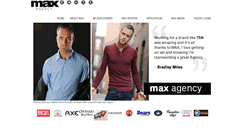 Desktop Screenshot of maxagency.com